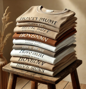 Quelle Police choisir pour un T-Shirt Personnalisé ?