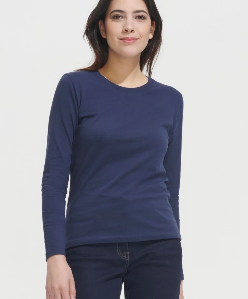 Tee shirt Sol's IMPERIAL LSL WOMEN personnalisable