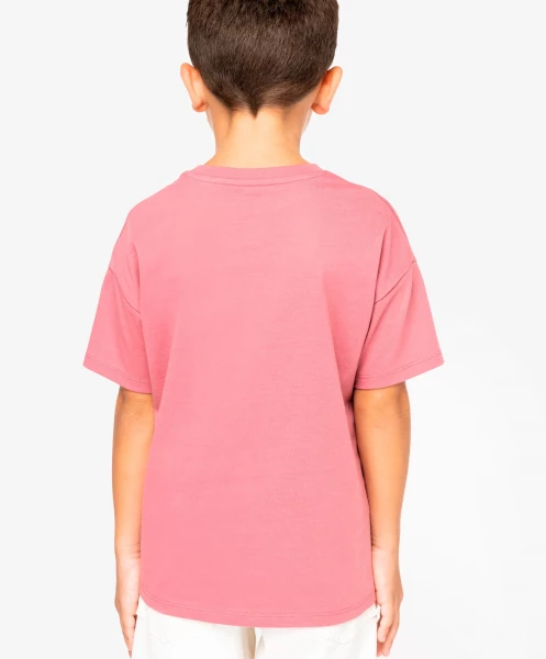 T-shirt écoresponsable à épaules tombantes enfant