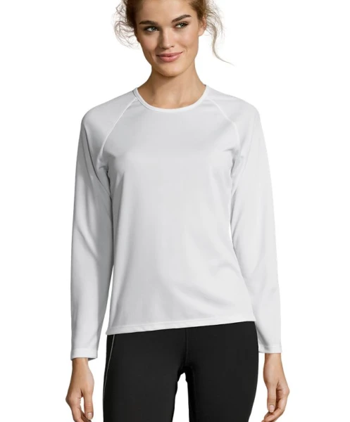 T-shirt Sol's SPORTY LSL WOMEN personnalisé