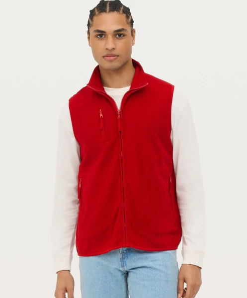 Polaire sans manches Sol's NORWAY personnalisée