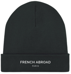 Bonnet brodé French Abroad Paris